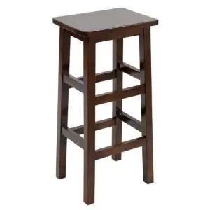 사각 바스툴 높은의자 스탠딩 원목 높이 식당 높은 카운터