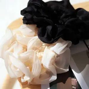 헤어악세사리 머리끈 곱창밴드 네온 블