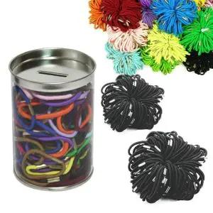 가성비 고무줄 헤어끈 머리 묶기 머리끈 헤어 밴드 120P