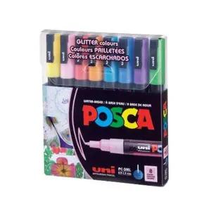 미쯔비시 AV94HM77 유니 포스카 마카 3ML 글리터 8색