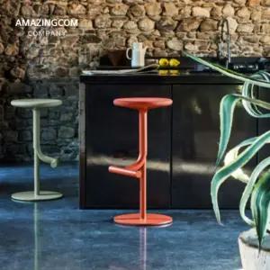 바텐더의자 디자인 바 스툴 등받이 높은 높이조절 바텐더