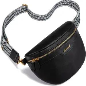 여성 크로스 바디용 러브뷰 패니 팩 여성용 가죽 벨트 백 방수 슬링 지갑 패션 허리 디자이너 가슴 범백