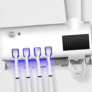 블랙 칫솔살균기 치약짜개 기 칫솔걸이 치약디스펜서