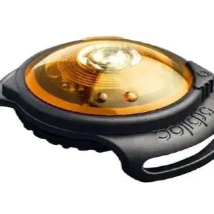 강아지목걸이 오빌락 독듀얼 세이프티 라이트 안전등 옐로우