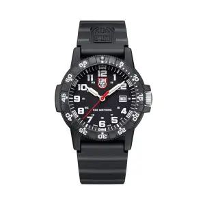 루미녹스 XS.0321.L 레더백 씨 터틀 자이언트 남성 러버 쿼츠 44mm