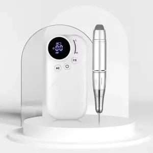 DLGG 무선 충전식 젤네일 드릴 젤네일기계 전동네일드릴