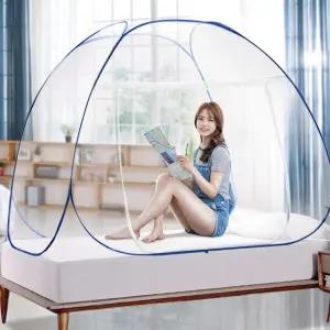 [콩심팥심]초간단 원터치 모기장 아기 텐트 야외 캐노피 방충망