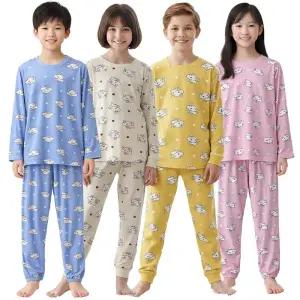 제니유 포포 아동 주니어 긴팔 잠옷세트 키즈 파자마