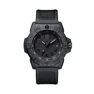 루미녹스 XS.3501.BO.F 네이비씰 남성 러버 쿼츠 45mm