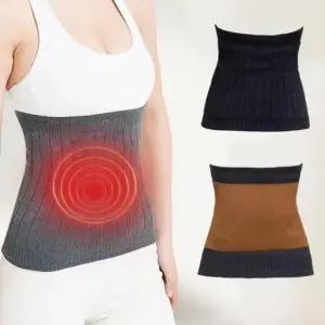 [라일리여성언더웨어] Rly 니트 기모 보온 복대 겨울용 등산용 복부 허리