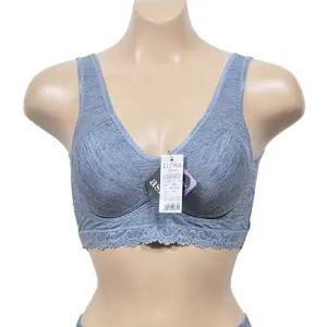 [라일리여성언더웨어] Rly 노와이어 몰드 디자인 깔끔한 스포츠브라 ZF 매