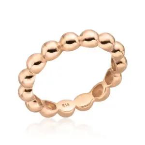 [비앤비골드] 14K 3.5mm 볼 체인 레이어드 반지 NPR26886