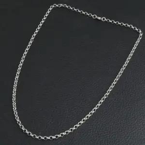 [라일리쥬얼리] Rly 은목걸이 남자 여자목걸이 패션목걸이 실버목걸이