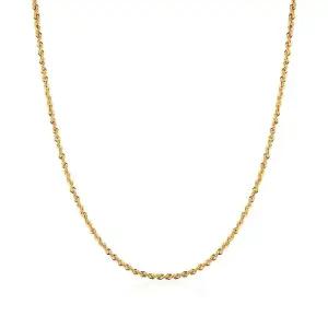 [비앤비골드] 14K 글램 1.8mm 트위스트 이태리 체인 목걸이 IRN40658