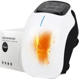 온열 편안한 진동 붉은 빛 조절 가능한 스트랩 무선 디자인 눈 이완 근육 및 무릎 마사지 장치를 위한 패드