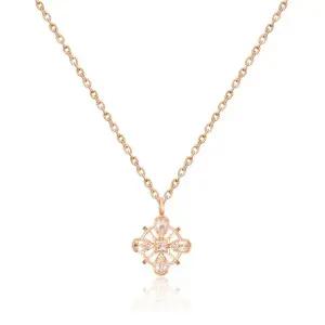 [비앤비골드] 14K 골드라인 하모니 펜던트 체인 목걸이 MNN39061