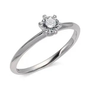 [비앤비골드] 14K 4.25mm 프롱큐빅 프로포즈 반지 NPR35905