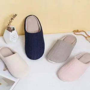 [라일리] Rly 니트 실내화 털 실내화 따뜻한 푹신 거실화 겨울