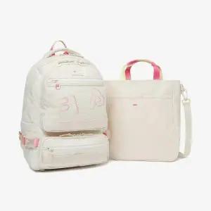 [보리보리/휠라 키즈]키즈 링크 레인보우 책가방 SET(FK3BEF5007X_CRM) (F