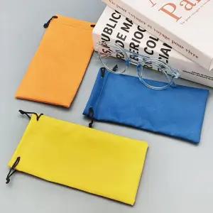 컬러 극세사 안경 케이스 안경파우치 안경주머니 선글라스파우치