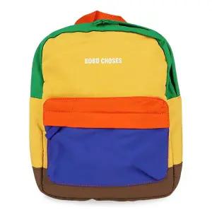 [보보쇼즈] 키즈 컬러 블록 백팩(멀티) B126AH063 991