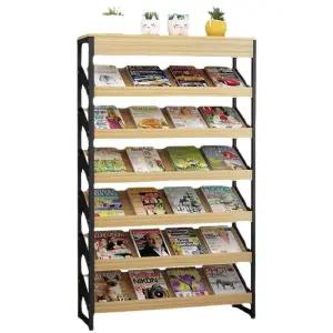 홍보물거치대 매거진랙 잡지 진열 전시대 엽서 팜플렛