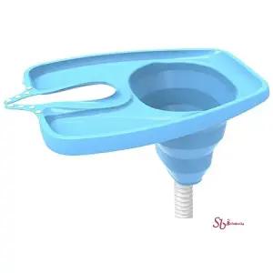 세발기 인성 임산부 머리감는 휴대용 어르신 접이식 미용실 감기 의자 목욕 이동식샴푸대 환자용klm770