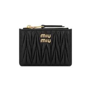 여성 마테라쎄 나파 지퍼 카드지갑 5MC093 AFPP F0002