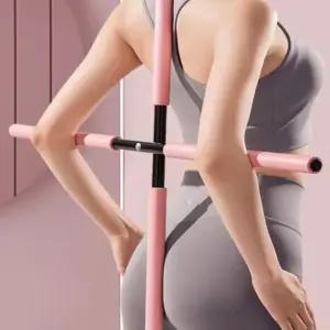 굽은등 등 어깨 목 굽은 몸 쭉쭉펴기 스트레칭봉