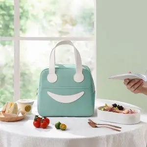 아이스파우치 은박 보온보냉가방 스마일 런치백