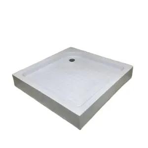 바닥 간이 욕조 욕실 배수 샤워부스 트레이 물막이 부스