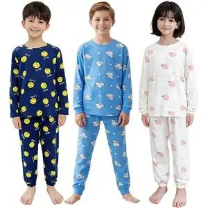 [셀러허브 패션]제니유 아동 주니어 긴팔 잠옷세트 키즈 파자마 홈웨어 (47219207)