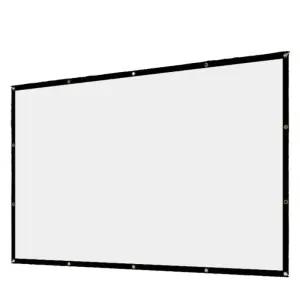 대형빔스크린 빔프로젝트 천 스크린 영화 300인치 캠핑 야외