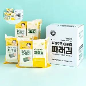 퓨어잇 두번구운 어린이 30포 파래김 1.5g x 아이
