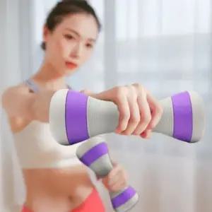 스텝바디무게조절덤벨아령2개세트(2kg)(퍼플) QC57TG62