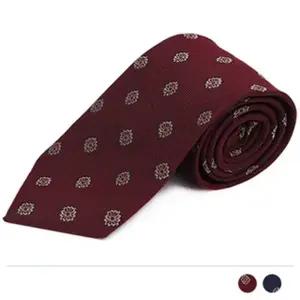 기본 초년생 도트 고급 정장 면 사무실 슬림 넥타이