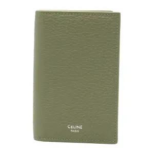 엠보스드 메탈릭 로고 페블 그레인 반지갑 10K873GTH GJK0