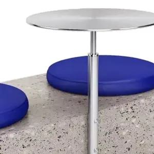 붙박이 테이블 소형카페 탁자 사이드 블랙 벽고정 벽걸이형