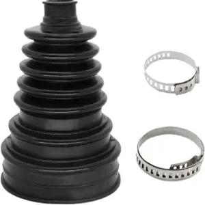 자동차 CV 부츠 스테인리스 스틸 클램프 2개가 포함된 실리콘 차량 액슬 수리 키트 방수 방진 조인트 세트