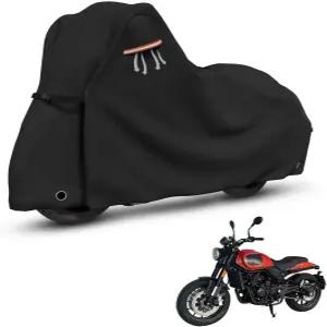 스타트투 모터사이클 커버 잠금 구멍 및 보관 가방 올 시즌 유니버설 나이트 반사형 헤비 듀티 차량