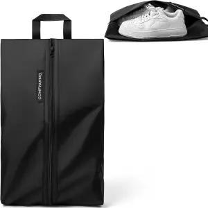 컴피아노 여행용 신발 가방 여행 포장용 보관 저항 냄새 및 먼지 지퍼가 달린 휴대용 스니커즈 필수품