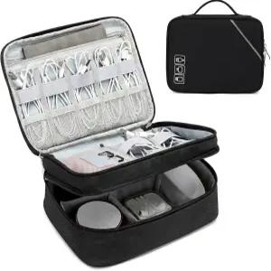 라놀라 전자 정리함 여행용 케이블 가방 파우치 액세서리 휴대용 케이스 코드 충전기 휴대폰 이어폰 파워