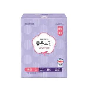 [좋은느낌] 좋은느낌 오리지널 맥시슬림 날개 중형 36P