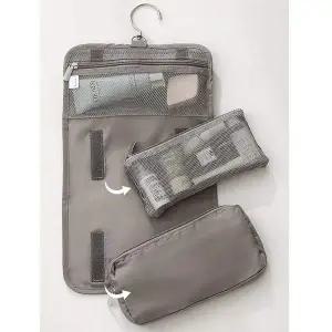 [골드스마일]파솔라 여행용 3단파우치 세면도구 가방 걸이 휴대용 다용도파우치