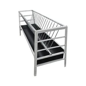 염소 송아지 농장 아연 철판 먹이통 2m 대형 양용 축사 도금 목장 사료통 여물통