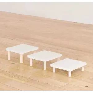 자동급식기 받침대 테이블 직각형 선반 애완견 강아지