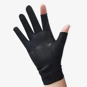 여성용 SW49LH50 쿨장갑 투 핑거 블랙