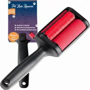 CPHUSA 롤러 반려동물 털 제거기 - 재사용 가능한 보푸라기 고양이 및 개 가구 소파 카펫 의류 침구용