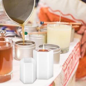 1세트 실리콘 몰드 키트 심지 홀더 제작용 용품 세트 양초 DIY 기둥형