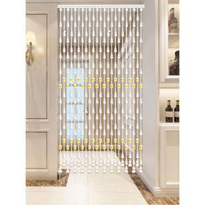 비즈발 구슬 도어 나무 중국집 문발 만들기 출입문 중식당 구슬발 입구 식당 조롱박 통로